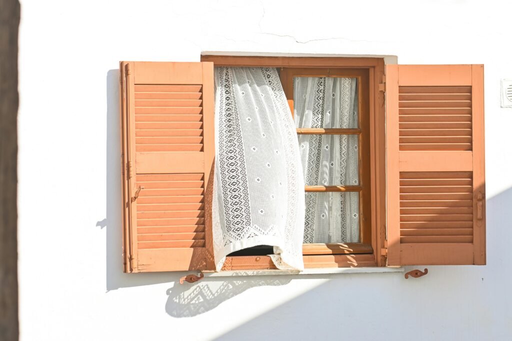 Open window let's out moisture to improve efficiency